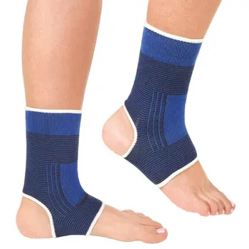 1 Пара защитных рукавов для лодыжек, Эластичный Дышащий Защитный Волейбольный Носок для поддержки лодыжек, Мужские Женские Спортивные носки для фитнеса
