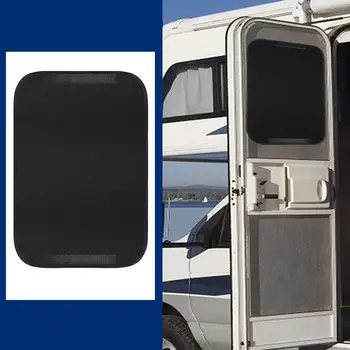 1 шт. Черный чехол для двери и окна фургона 64x41 см Плотная занавеска для фургона