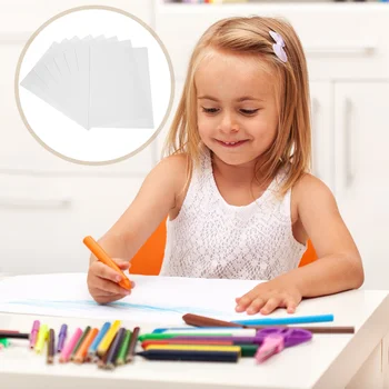 50 листов детской бумаги для рисования, Чистая бумага, бумага для рисования детей, бумага для рисования детей
