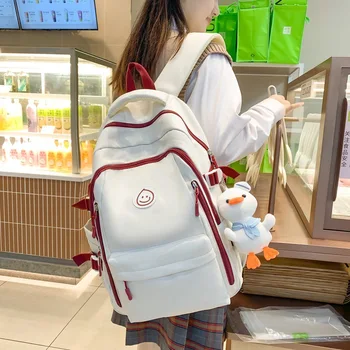 Cute Girls' Schoolbags Girls' College Style Large-capacity Leisure Backpack Harajuku Student Backpack Сумка с двумя плечами