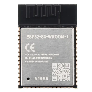 ESP32-S3-WROOM-1 N16 N16R2 N16R8 ESP32-S3 WiFi Bluetooth совместимый BLE 5,0 16 МБ Флэш-памяти 2 МБ 8 МБ PS-RAM Двухъядерный Беспроводной модуль