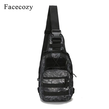 Facecozy Уличная Военная сумка для рыбалки, водонепроницаемый рюкзак для скалолазания, тактический походный рюкзак, камуфляжные походные сумки