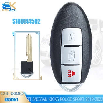 KEYECU S180144502 Умный Дистанционный Брелок 433,92 МГц 4A для Nissan Kicks Rouge Sport 2019 2020 2021 2022 KR5TXN1