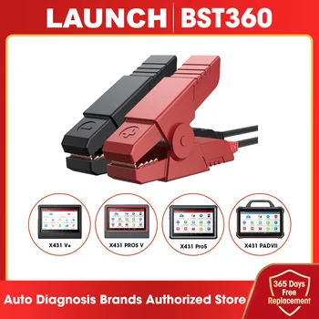 LAUNCH X431 BST360 Тестер Автомобильного Аккумулятора Clip Analyzer 12V Напряжение Зарядки Аккумулятора автомобильный сканер для X431 PROS V Bluetooth