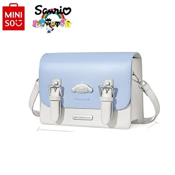 Miniso Sanrio 2024, Новая Женская сумка Через плечо, Модная Высококачественная сумка Через плечо Для девочек, Повседневная Универсальная Женская сумка