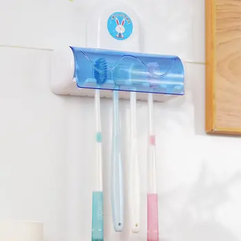 Автоматический дозатор зубной пасты, настенный пылезащитный держатель для зубной щетки, Настенный стеллаж для хранения аксессуаров для ванной комнаты, Соковыжималка