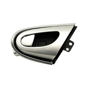 Автомобильная Левая Внутренняя Дверная Ручка для Внедорожника Luxgen 7 U7 2011-2017 Дверная Ручка С Хромированной Пластиной Внутренняя Дверная Застежка