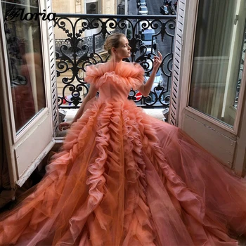 Вечернее платье принцессы Robe De Soiree, многоцветное платье знаменитостей, шикарное женское вечернее платье в Дубае, платья для выпускного вечера Vestidos