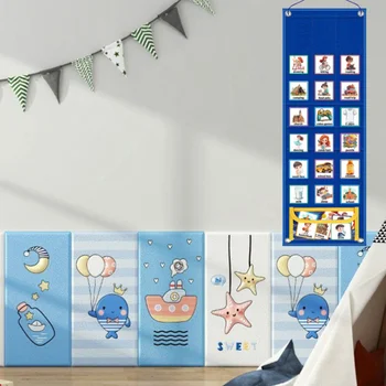 График ежедневных дел для детей, карманные календари, доска с расписанием для малышей, обучающийся дома ребенок
