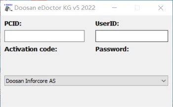 Диагностический кейген Doosan E-Doctor 2022v5 для программ EDIA 2023 года