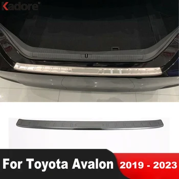 Для Toyota Avalon 2019-2022 2023 Стальная Отделка Заднего Бампера Багажника Автомобиля, Накладка На Порог Задней Двери, Защитные Аксессуары