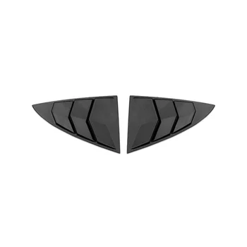 Для модели Tesla 3 Y-образная задняя решетка с треугольными блестками, детали для модификации экстерьера, ярко-черный, D