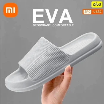 Модные сандалии XiaoMi Mijia для мужчин и женщин с нескользящей износостойкой подошвой из ЭВА с мягкой подошвой, удобные легкие домашние тапочки для ванной комнаты