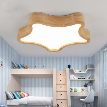 Потолочные светильники Cloud Star из светодиодного дерева Современная детская спальня Прихожая Коридор Потолочное освещение Шкаф в спальне Светильник