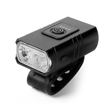 Светодиодная фара задний фонарь велосипеда Передний для головного света Задний фонарь безопасности езды на велосипеде фонарик USB перезаряжаемый Waterp