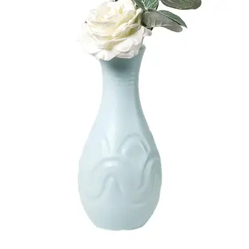 Скандинавская ваза для цветов для домашнего декора Ваза для пампасной травы Вазы Букет цветов Фермерский дом Современный стол Эстетичный декор комнаты Ваза