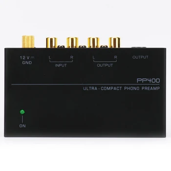 Ультракомпактный Фоно-Предусилитель PP400 С Интерфейсами RCA 1/4 дюйма TRS Preamplificador Phono Preamp