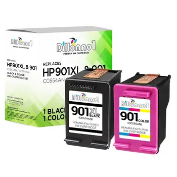 2PK Для чернильного картриджа HP 901XL 901 Blk/Clr для Officejet J4524 J4540 J4550 J4580