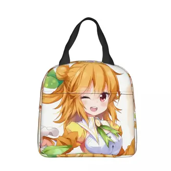 Happy Mikan Hinatsuki Lunch Bag box Аниме Девушка-Демон По соседству Детская Алюминиевая сумка из фольги Портативный Ланчбокс