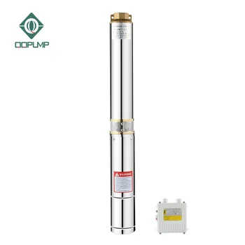 QQPUMP 4SDM3/19 1,25-дюймовый Однофазный / трехфазный Погружной насос с моторным маслом Bomba Borewell Electric Water Pump