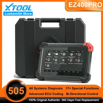 XTOOL EZ400 PRO Полносистемный Диагностический Инструмент Ключевой Программатор Кодирования ECU С 17+ Сервисными функциями Сброса Масла EPB BMS SAS DPF ABS