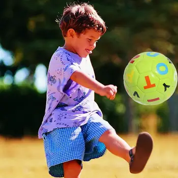 Детская футбольная игрушка Мяч в произвольном стиле Спортивная игрушка Высокая Эластичность в помещении и на открытом воздухе Маленькая Футбольная Детская игрушка Улучшает баланс