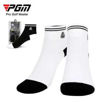 Женские носки для гольфа PGM, теннисные бейсбольные носки, чулки из чистого хлопка, впитывающие влагу, спортивная мода для отдыха WZ014