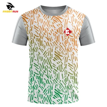 Мужская футболка Быстросохнущая Женская тренировочная форма для бадминтона Одежда для настольного тенниса Футболка с принтом Дышащая спортивная одежда для мальчиков