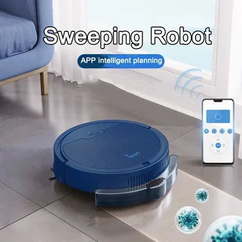 Новый умный робот-подметальщик 3 В 1 Домашняя мини-подметальная машина Беспроводной пылесос Роботы-подметальщики для домашнего использования