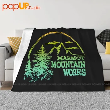 Одеяло Marmot 03 С Пушистым Ворсом, Одеяло Для Постельных Принадлежностей Для Путешествий
