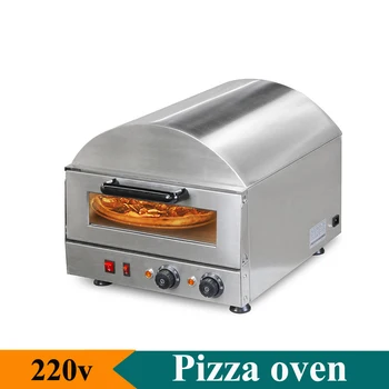 Профессиональная печь для выпечки Хлеба, пиццы, торта Тостер С таймером Хлебопечка Электрическая Печь для пиццы 220 В 2 кВт 