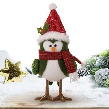 Рождественская фигурка со светодиодными птицами на открытом воздухе украсит ваше пространство на открытом воздухе, декор сада со светодиодными птицами для рождественских праздников